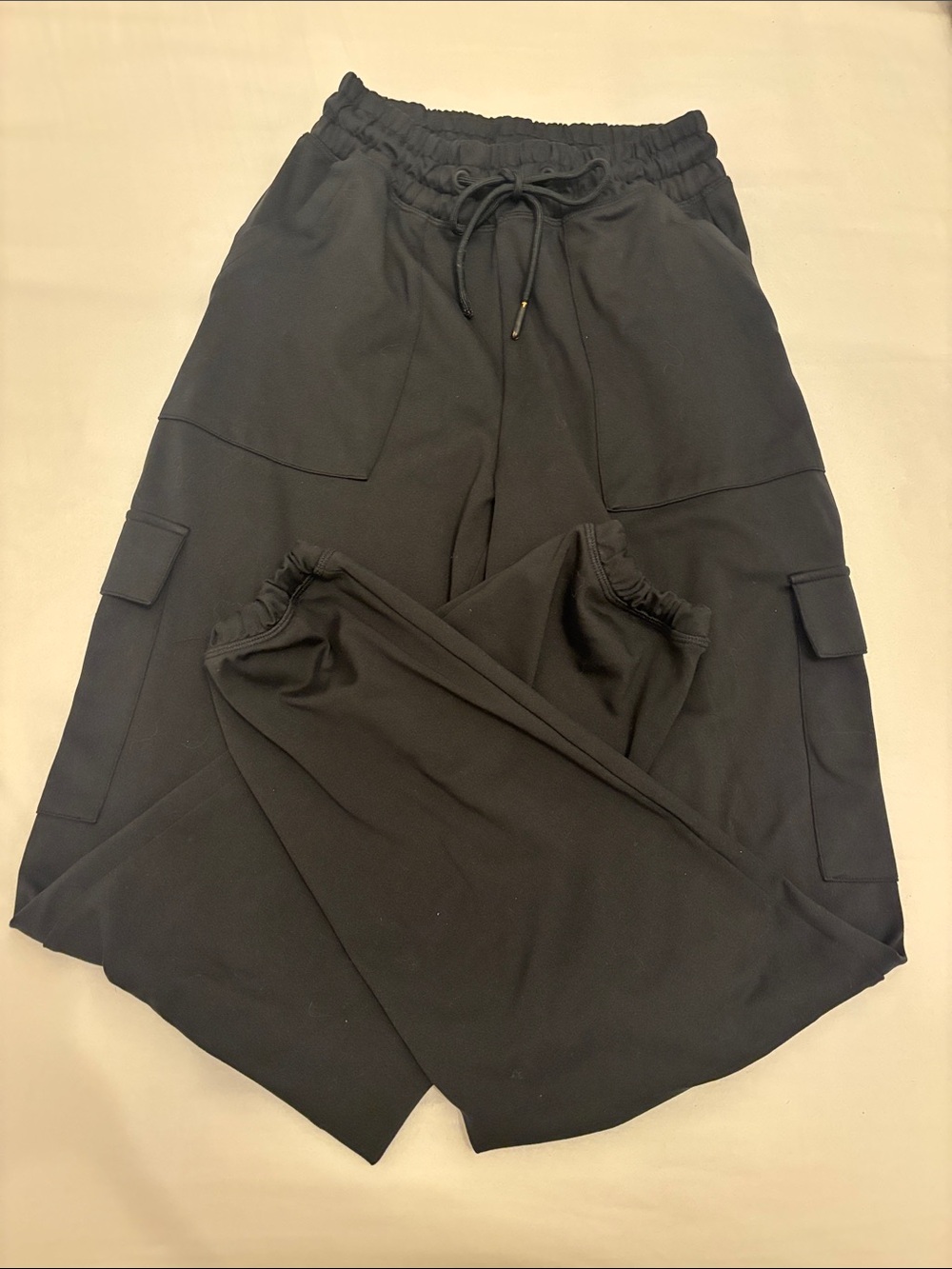 Gilly Hicks Black Cargo Jogger Track Pants